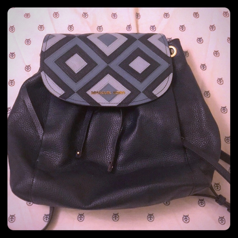 Michael Kors backpack purse EUC